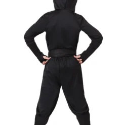Fun Costumes Stealth Shinobi Ninja Kid Costume 5 Fun Costumes Stealth Shinobi Ninja Kid Costume -Elope Store child stealth shinobi ninja costume alt 2