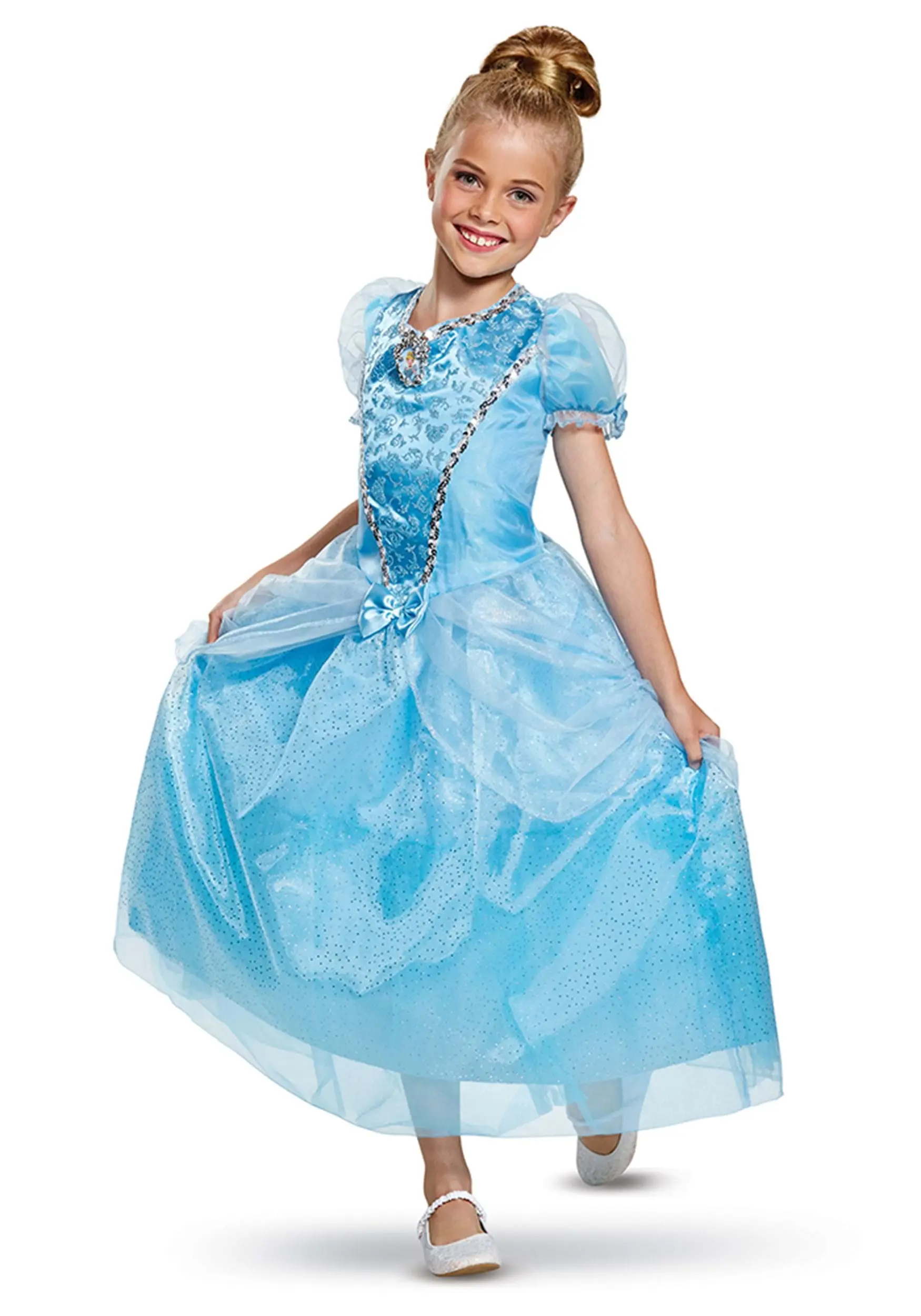 Disguise Cinderella Deluxe Costume For Kids 4 Disguise Cinderella Deluxe Costume For Kids - Image 2