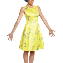 Disguise Disney Inside Out Joy Deluxe Costume For Women