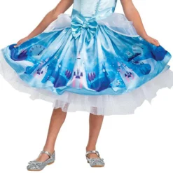 Disguise Disney Deluxe Girl's Cinderella Toddler Costume 10 Disguise Disney Deluxe Girl's Cinderella Toddler Costume -Elope Store deluxe toddler cinderella costume alt 3