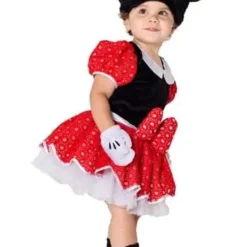A Leading Role Disney Baby Minnie Mouse Costume -Elope Store disney baby minnie mouse premium costume alt 2