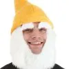 Elope Disney Dwarf Plush Hat & Beard For Men