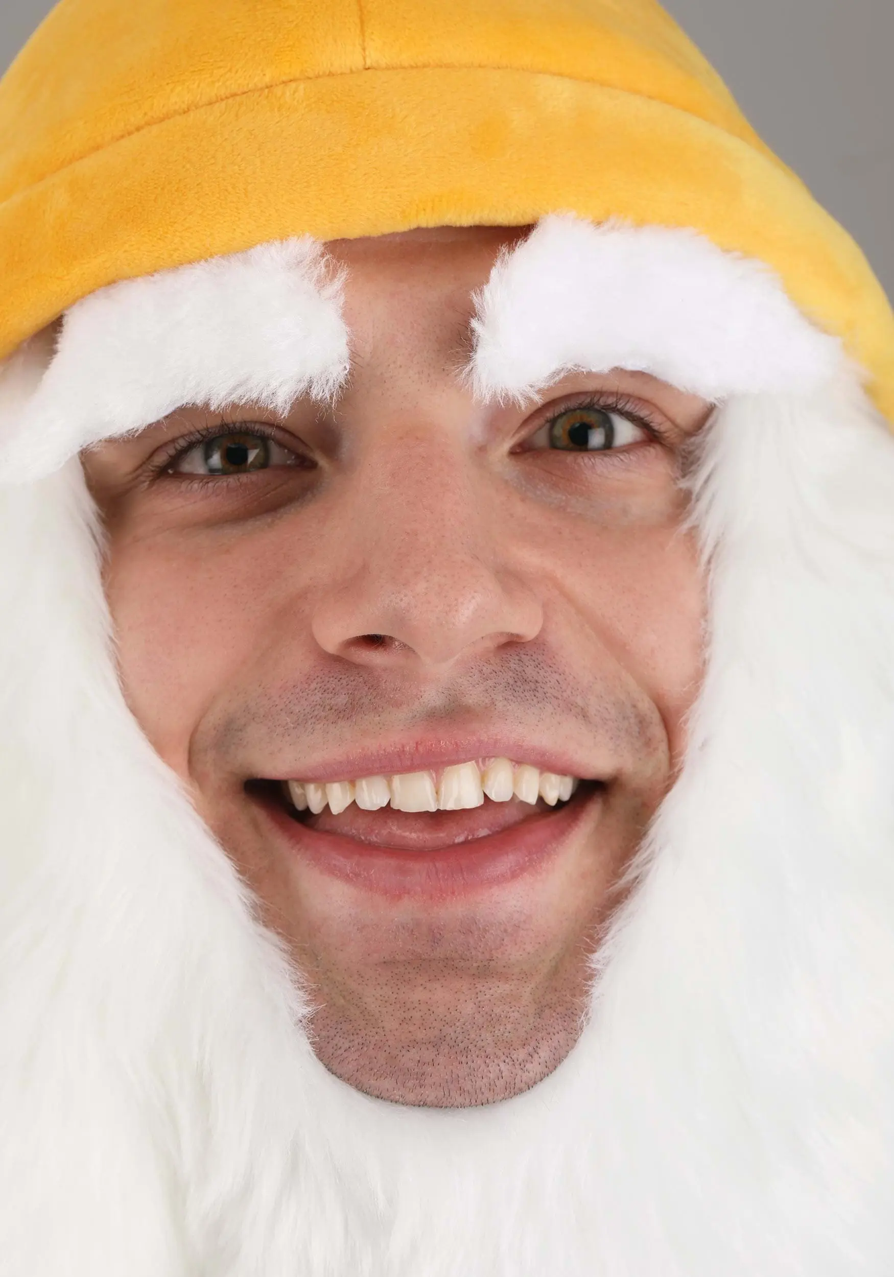 Elope Disney Dwarf Plush Hat & Beard For Men 7 Elope Disney Dwarf Plush Hat & Beard For Men - Image 5