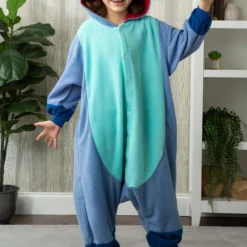 Sazac Disney Lilo And Stitch Kids Stitch Costume Kigurumi