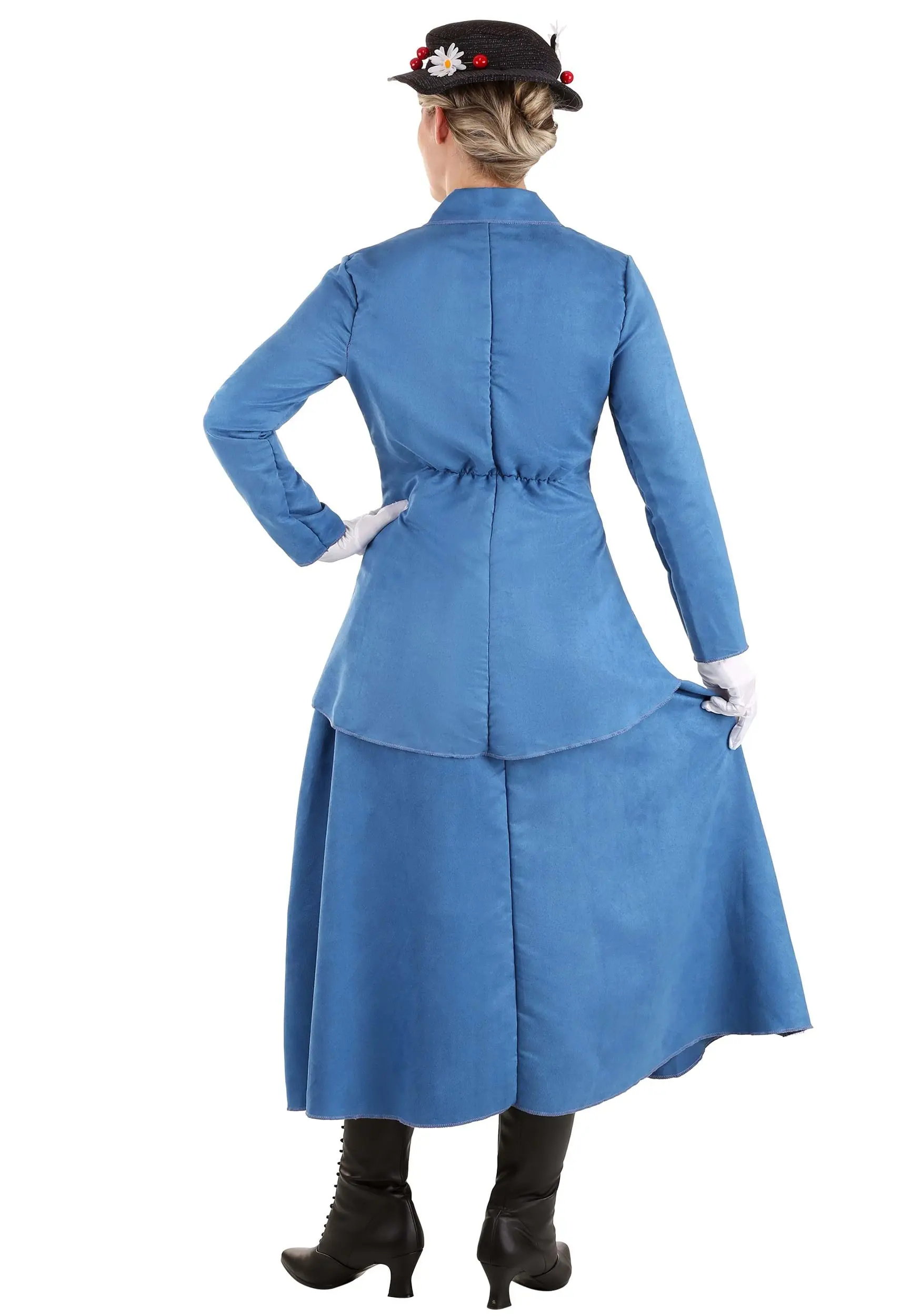 Disguise Limited Women's Mary Poppins Blue Coat Costume 4 Disguise Limited Women's Mary Poppins Blue Coat Costume - Image 2