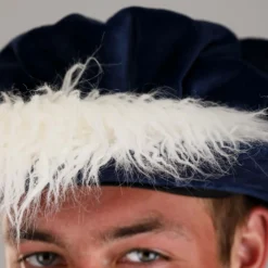 Elope Disney Prince Charming Blue Feather Hat -Elope Store disney prince charming hat alt 3