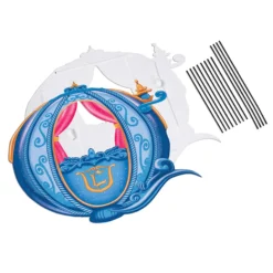 Disguise Cinderella Disney Princess Carriage Adaptive Wheelchair Cover Costume 10 Disguise Cinderella Disney Princess Carriage Adaptive Wheelchair Cover Costume -Elope Store disney princess carriage adaptive wheelchair cover alt 1