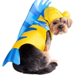 Rubies Costume Co. Inc Disney Princess Flounder Pet Costume -Elope Store disney princess flounder dog costume alt 1