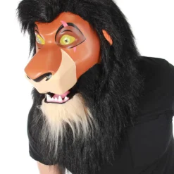 Elope Disney The Lion King Scar Mouth Mover Mask -Elope Store disney the lion king scar mouth mover mask alt 1