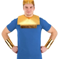 Elope Disney Emperor's New Groove Kronk Hat Cuffs And Collar Costume Kit