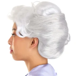 Partytime Wig Disney Fairy Godmother Wig For Adults -Elope Store fairy godmother wig alt 2