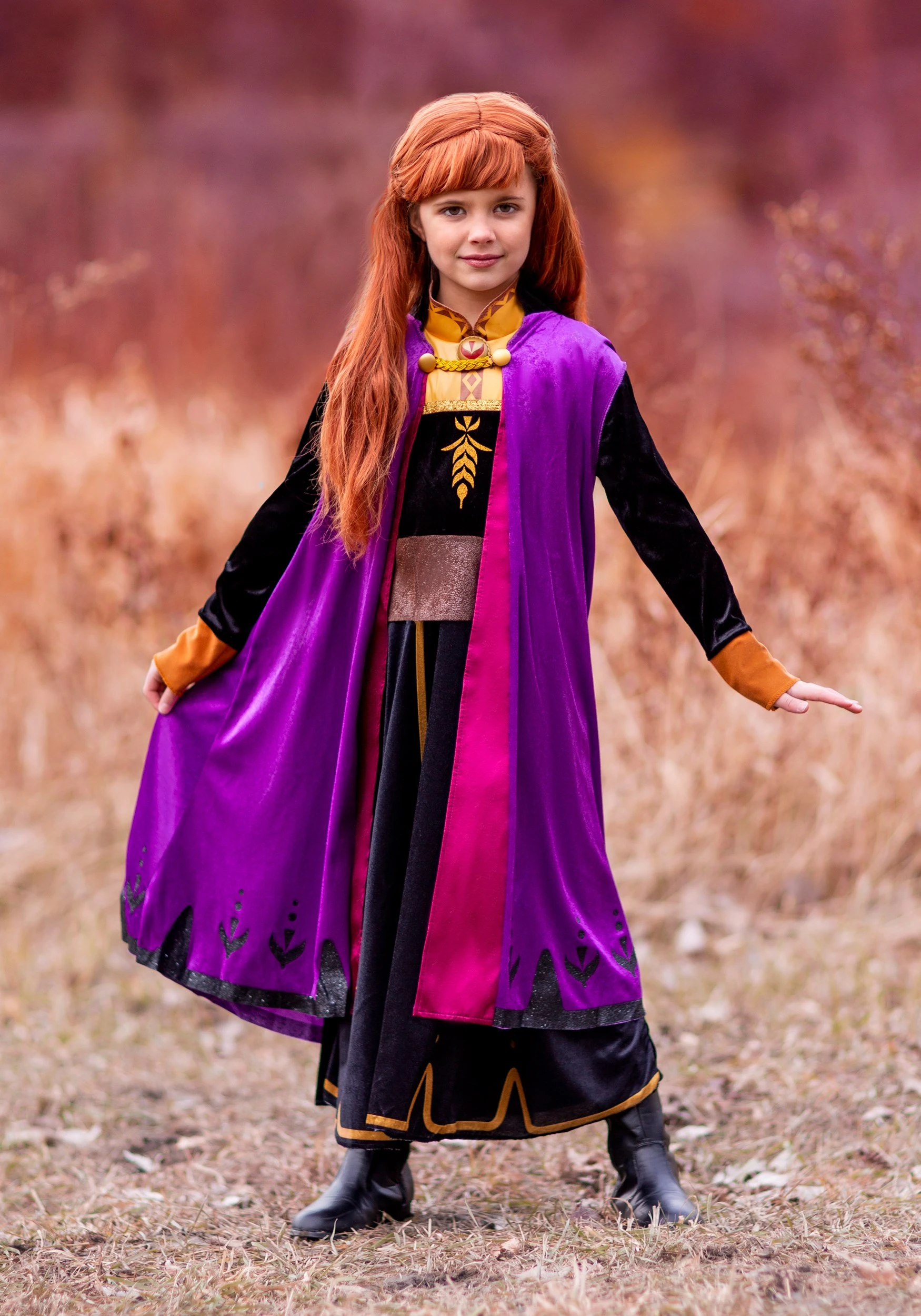 Disguise Deluxe Frozen 2 Girls Anna Costume 4 Disguise Deluxe Frozen 2 Girls Anna Costume - Image 2