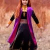 Disguise Deluxe Frozen 2 Girls Anna Costume -Elope Store frozen 2 girls anna deluxe costume upd