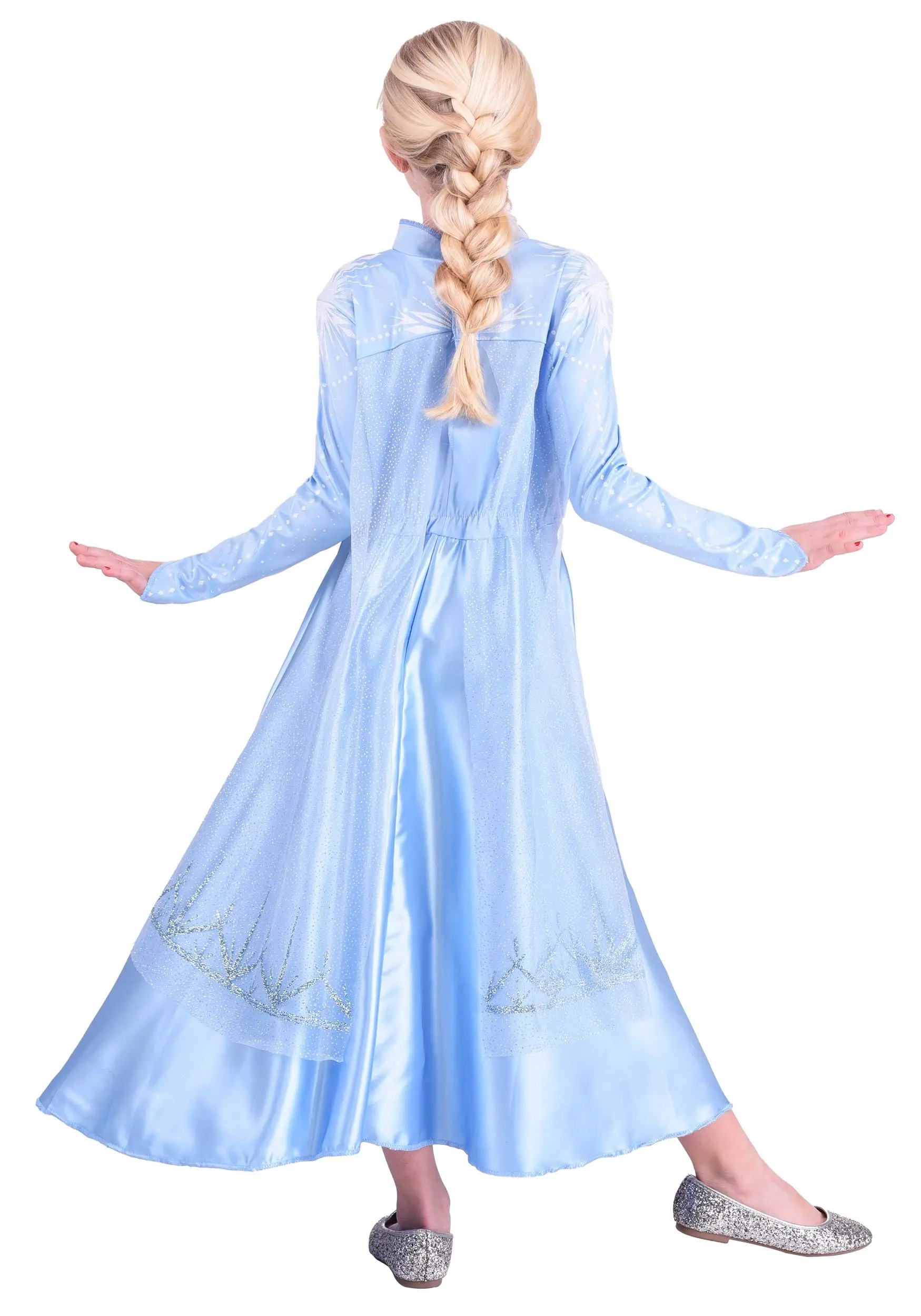 Disguise Limited Deluxe Disney Frozen 2 Girls Elsa Costume 4 Disguise Limited Deluxe Disney Frozen 2 Girls Elsa Costume - Image 2