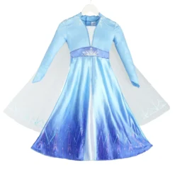 Disguise Limited Deluxe Disney Frozen 2 Girls Elsa Costume 14 Disguise Limited Deluxe Disney Frozen 2 Girls Elsa Costume -Elope Store frozen 2 girls elsa deluxe costume alt 4