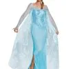 Disguise Frozen Adult Elsa Prestige Costume 1 Disguise Frozen Adult Elsa Prestige Costume -Elope Store frozen adult elsa prestige costume
