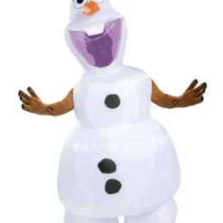 Disguise Limited Frozen Olaf Inflatable Costume For Adults 9 Disguise Limited Frozen Olaf Inflatable Costume For Adults -Elope Store frozen adult olaf inflatable costume alt 3