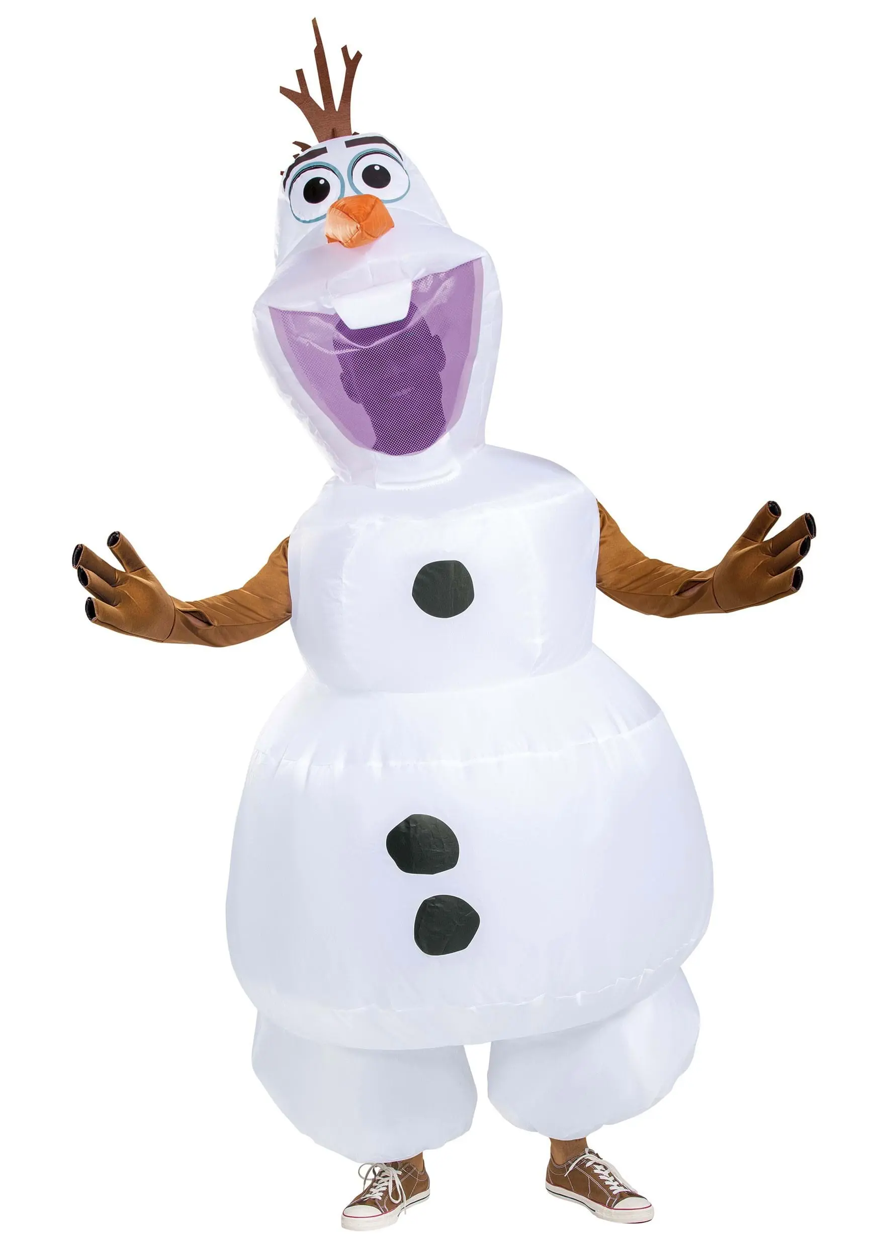 Disguise Limited Frozen Olaf Inflatable Costume For Adults 6 Disguise Limited Frozen Olaf Inflatable Costume For Adults - Image 4