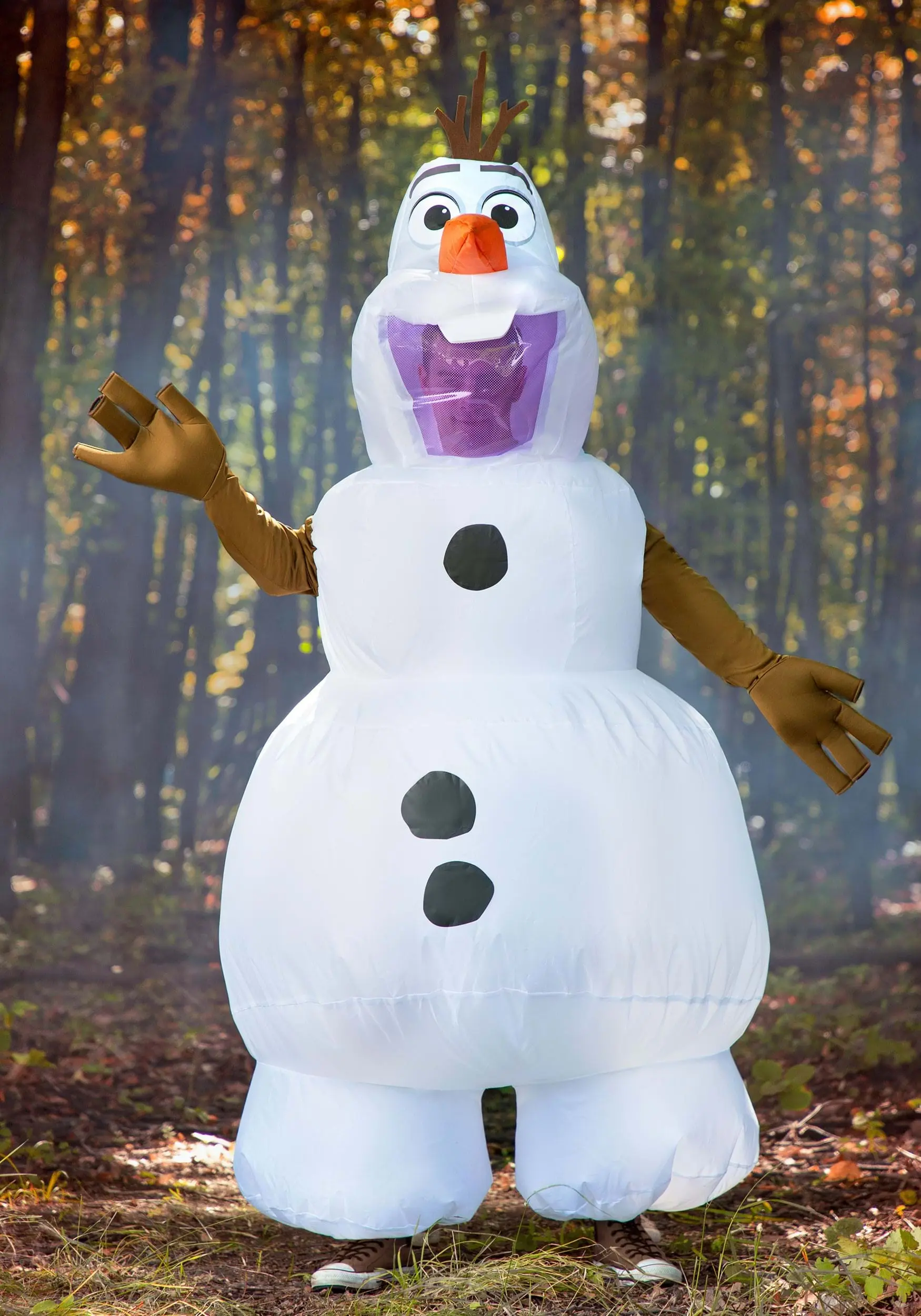 Disguise Limited Frozen Olaf Inflatable Costume For Adults 3 Disguise Limited Frozen Olaf Inflatable Costume For Adults