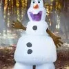 Disguise Limited Frozen Olaf Inflatable Costume For Kids -Elope Store frozen child olaf inflatable costume2