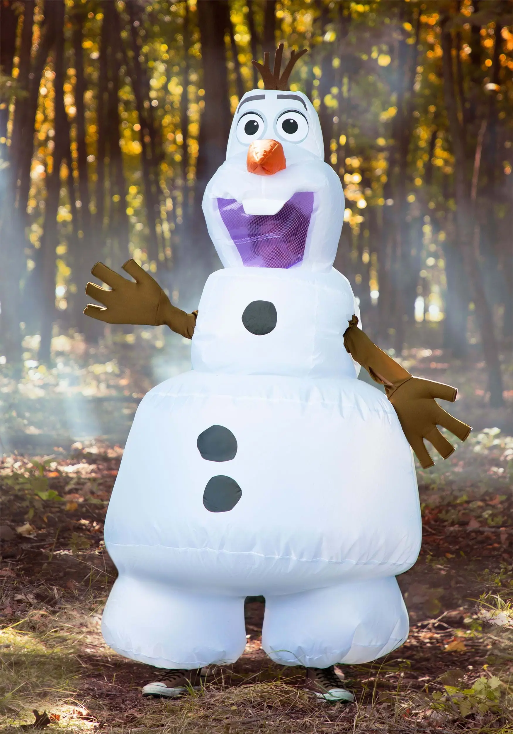 Disguise Limited Frozen Olaf Inflatable Costume For Kids 3 Disguise Limited Frozen Olaf Inflatable Costume For Kids