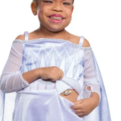Disguise Frozen Elsa Kids Adaptive Costume 9 Disguise Frozen Elsa Kids Adaptive Costume -Elope Store frozen elsa adaptive costume alt 2