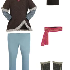 Disguise Frozen Kristoff Plus Size Deluxe Adult Costume -Elope Store frozen kristoff plus size deluxe adult costume alt 8