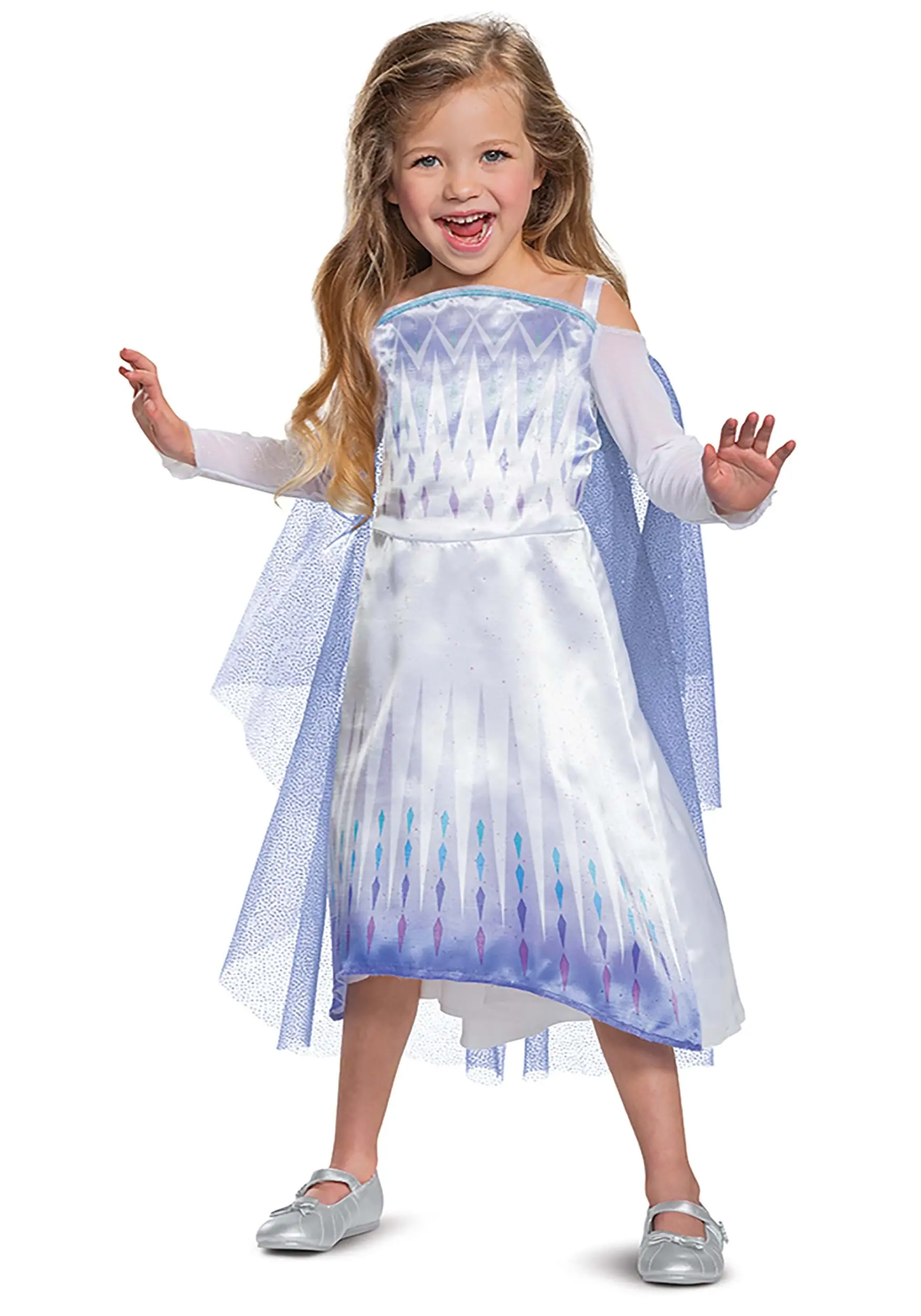 Disguise Frozen Snow Queen Elsa Classic Costume For Kids 5 Disguise Frozen Snow Queen Elsa Classic Costume For Kids - Image 3