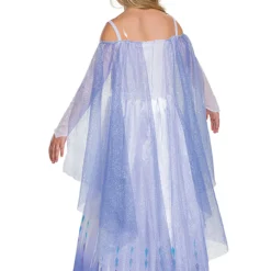 Elope Store -Elope Store frozen snow queen elsa deluxe costume for kids alt 1