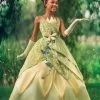 Armada Girl's Disney Deluxe The Princess And The Frog Tiana Costume -Elope Store girls deluxe tiana costume 2