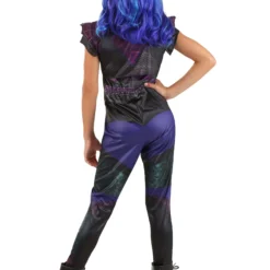 Disguise Disney Descendants 3 Girls Mal Classic Costume 14 Disguise Disney Descendants 3 Girls Mal Classic Costume -Elope Store girls disney descendants 3 mal classic costume alt 1