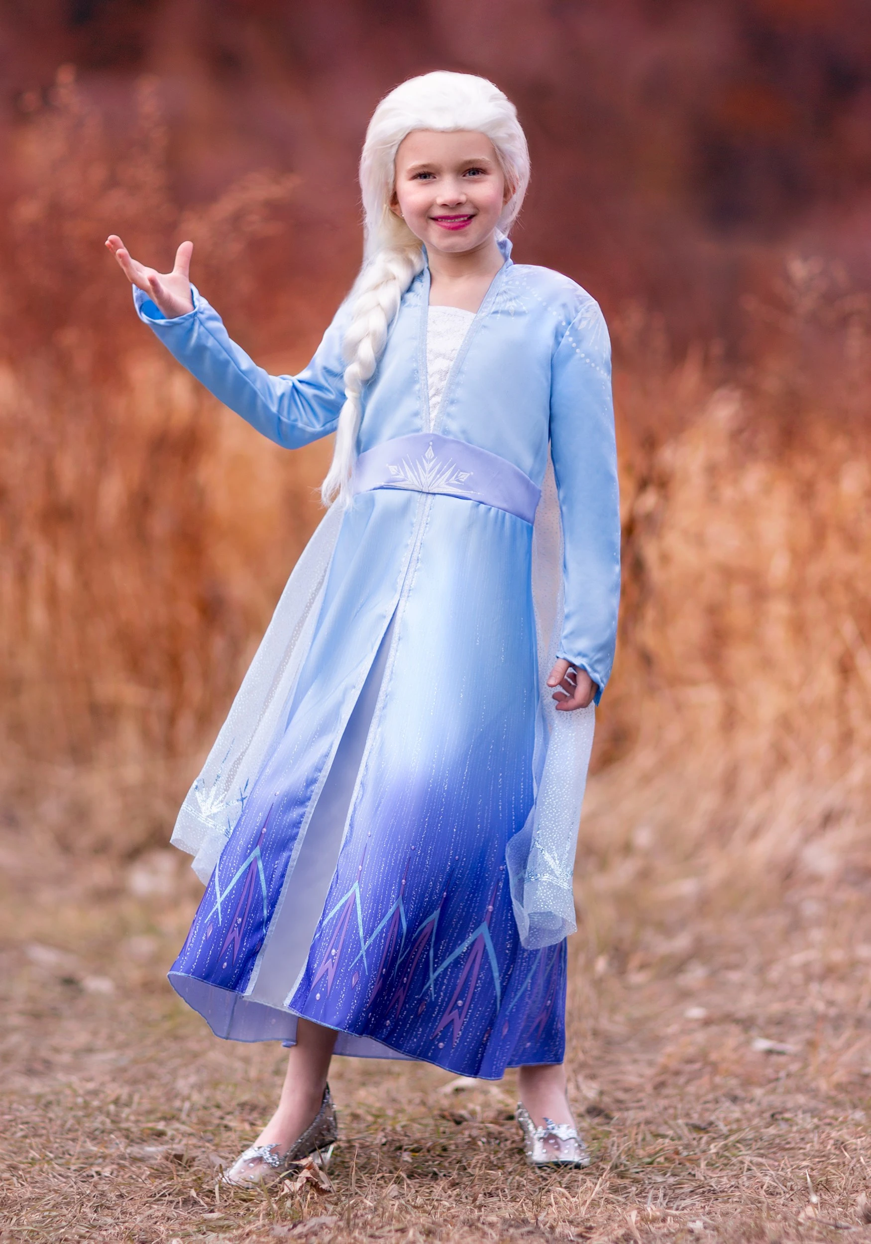 Disguise Frozen 2 Girls Elsa Wig 4 Disguise Frozen 2 Girls Elsa Wig - Image 2