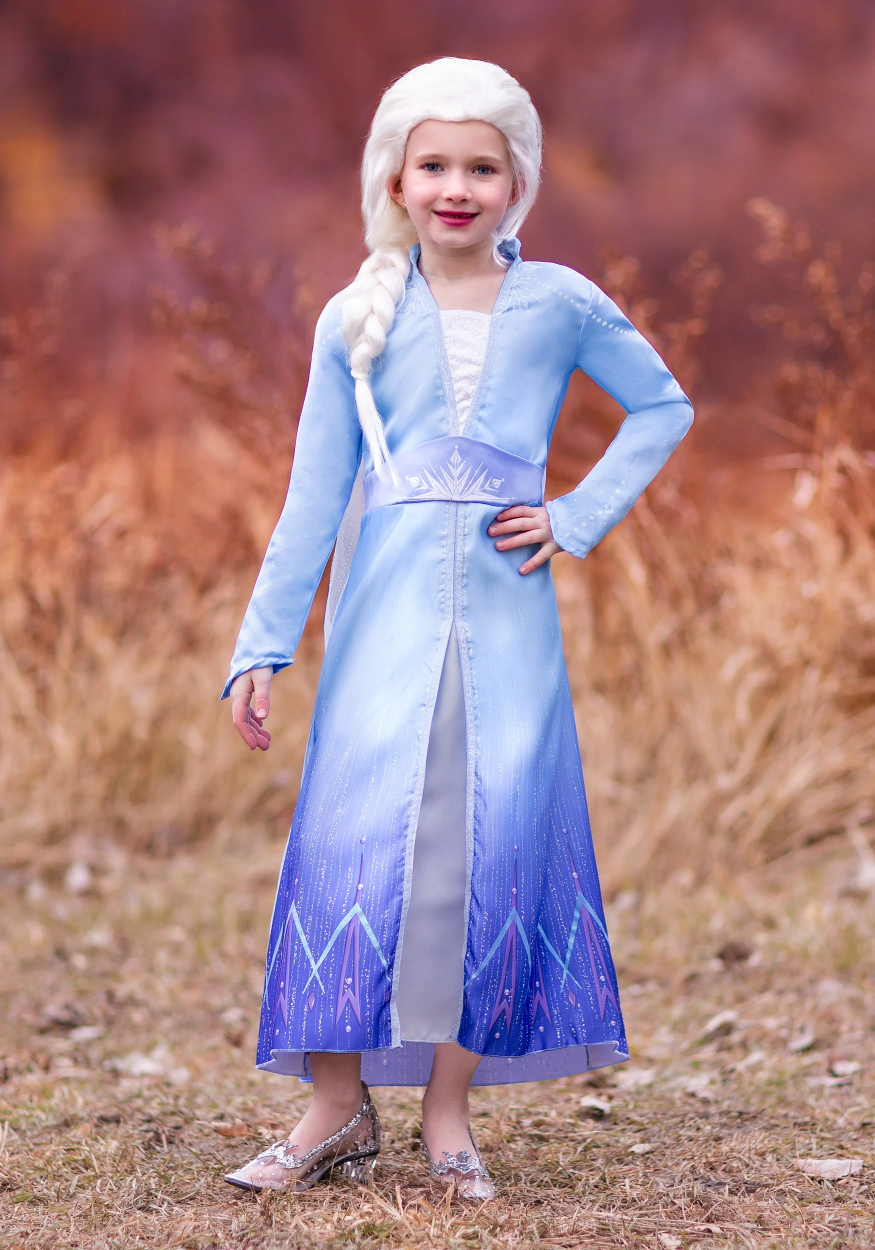 Disguise Frozen 2 Girls Elsa Wig 5 Disguise Frozen 2 Girls Elsa Wig - Image 3
