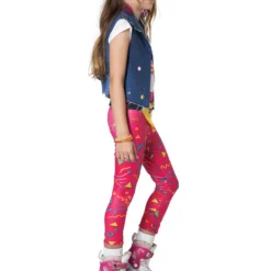 California Costume Collection Kid's Girl's I Love The 90's Costume -Elope Store girls i love the 90s child costume alt 2