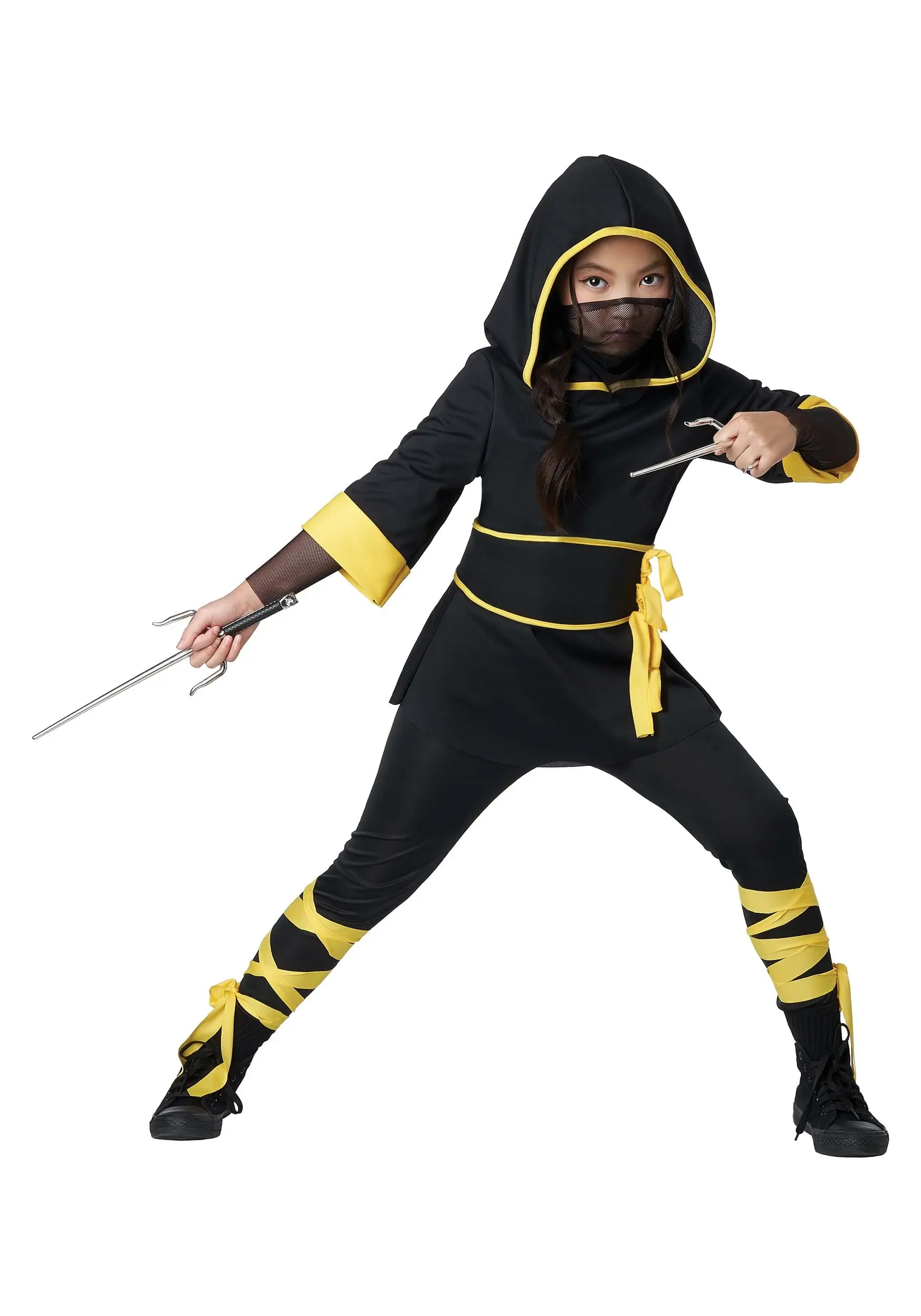California Costume Collection Lightning Ninja Costume For Girls 2 California Costume Collection Lightning Ninja Costume For Girls