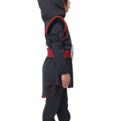 California Costume Collection Lil' Ninja Costume For Girls 8 California Costume Collection Lil' Ninja Costume For Girls -Elope Store girls lil ninja girl costume alt 2