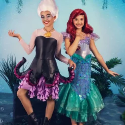 LF Products Pte. Ltd. Disney Little Mermaid Ariel Costume For Girls 14 LF Products Pte. Ltd. Disney Little Mermaid Ariel Costume For Girls -Elope Store girls little mermaid ariel costume alt 3