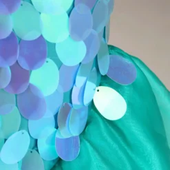 LF Products Pte. Ltd. Disney Little Mermaid Ariel Costume For Girls 15 LF Products Pte. Ltd. Disney Little Mermaid Ariel Costume For Girls -Elope Store girls little mermaid ariel costume alt 4