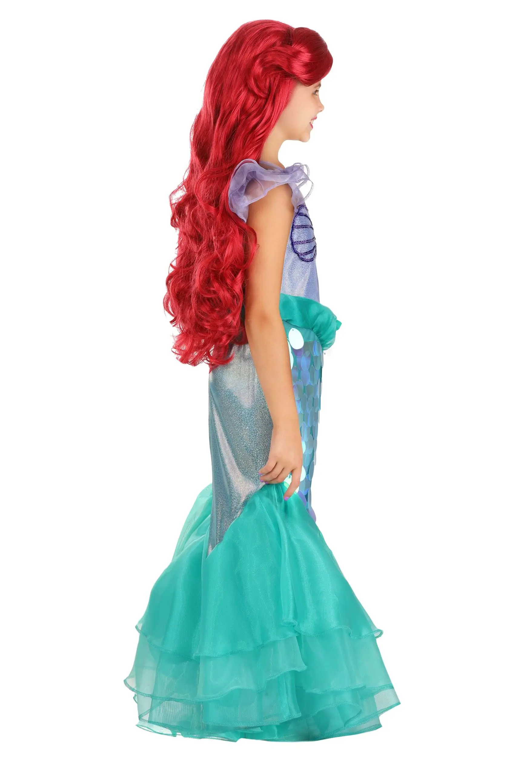 LF Products Pte. Ltd. Disney Little Mermaid Ariel Costume For Girls 11 LF Products Pte. Ltd. Disney Little Mermaid Ariel Costume For Girls - Image 9