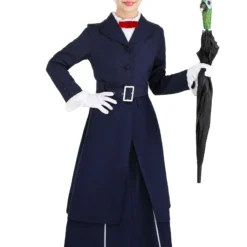 Fun Costumes Mary Poppins Costume For Girls 13 Fun Costumes Mary Poppins Costume For Girls -Elope Store girls mary poppins costume alt 2