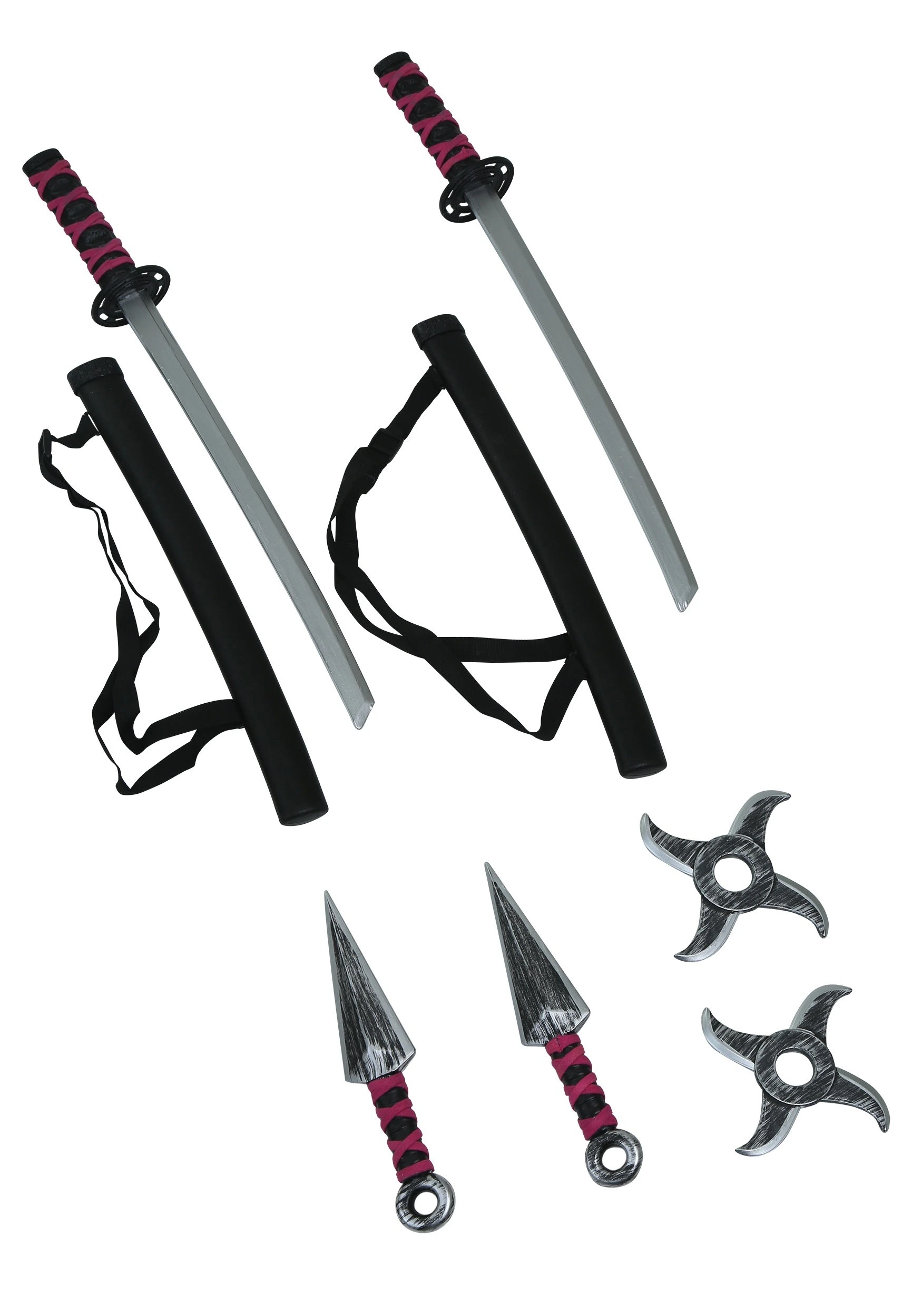 Woo Hing Girls Ninja Weapon Accessory Kit 3 Woo Hing Girls Ninja Weapon Accessory Kit