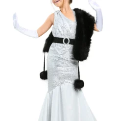 Fun Costumes Girls Silver Movie Star Costume