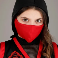 Fun Costumes Girl's Stealth Ninja Costume -Elope Store girls stealth ninja costume alt 3