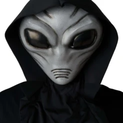 California Costume Collection Grey Alien Light Up Mask For Adults