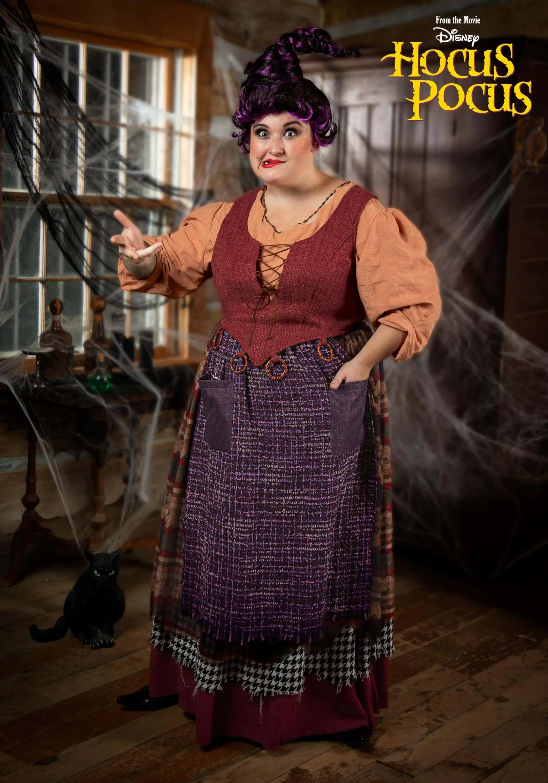 Fun Costumes Mary Sanderson Costume For Plus Size Women From Disney’s Hocus Pocus 3 Fun Costumes Mary Sanderson Costume For Plus Size Women From Disney’s Hocus Pocus