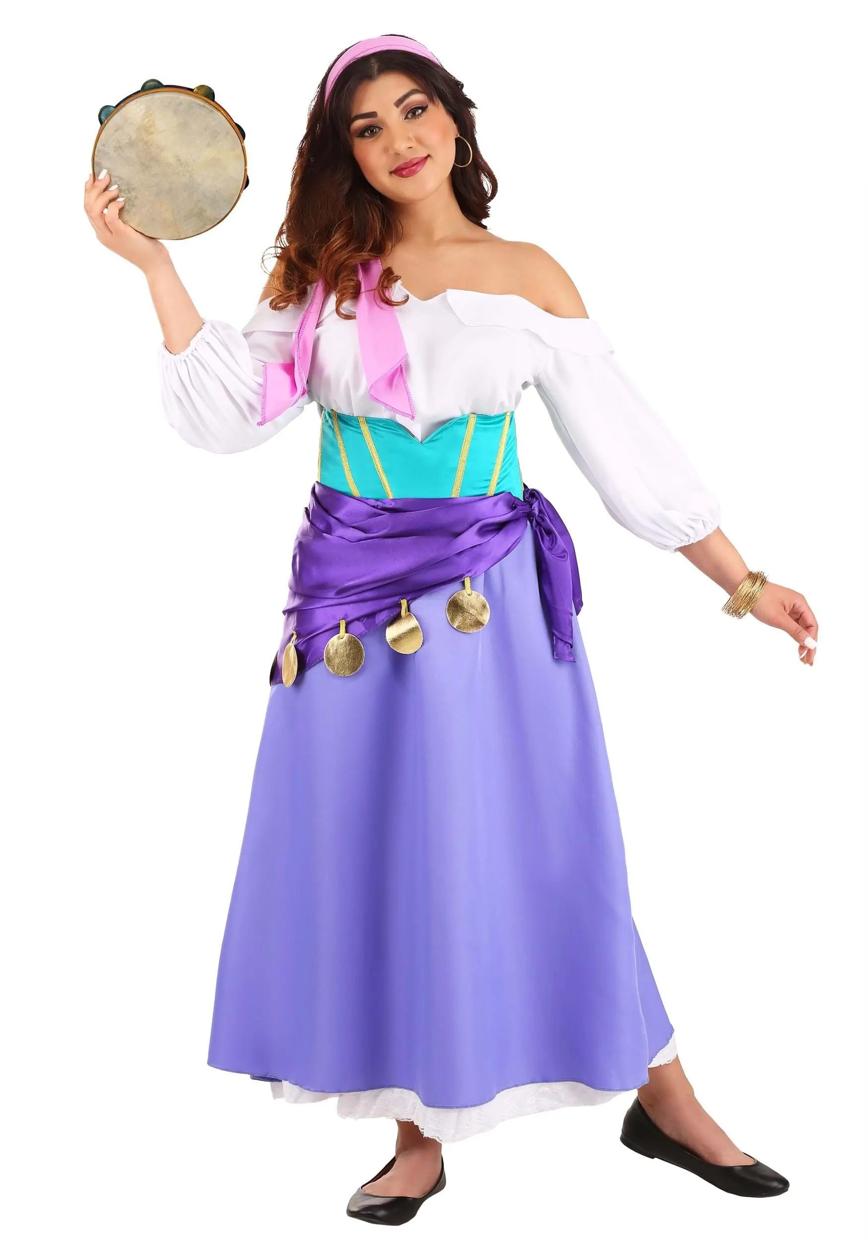 Disguise Limited Hunchback Of Notre Dame Esmeralda Costume For Women 3 Disguise Limited Hunchback Of Notre Dame Esmeralda Costume For Women