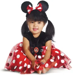 Disguise Red Minnie Mouse Deluxe Costume For Infants