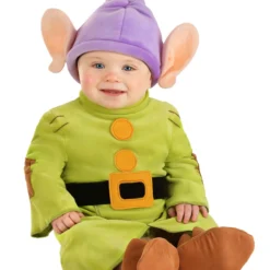 Fun Costumes Infant Disney Dopey Dwarf Costume -Elope Store infant dopey dwarf costume alt 3