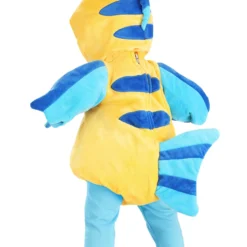 Zhenjiang Lian Yew Every Age Garment Accessories A Disney The Little Mermaid Infant Flounder Costume 10 Zhenjiang Lian Yew Every Age Garment Accessories A Disney The Little Mermaid Infant Flounder Costume -Elope Store infant flounder costume alt 2