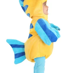 Zhenjiang Lian Yew Every Age Garment Accessories A Disney The Little Mermaid Infant Flounder Costume 12 Zhenjiang Lian Yew Every Age Garment Accessories A Disney The Little Mermaid Infant Flounder Costume -Elope Store infant flounder costume alt 4